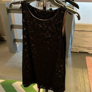 NWT Black lace lined dress for the holidays
